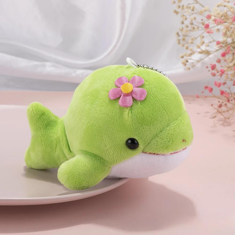 Super Soft Lovely Dinosaur Plush Doll Cartoon Stuffed Animal Keychain Plush Toy for Kids Baby Hug Doll Sleep Pillow Home Decor