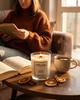 soy candle with a wooden wick + ORANGE CINNAMON