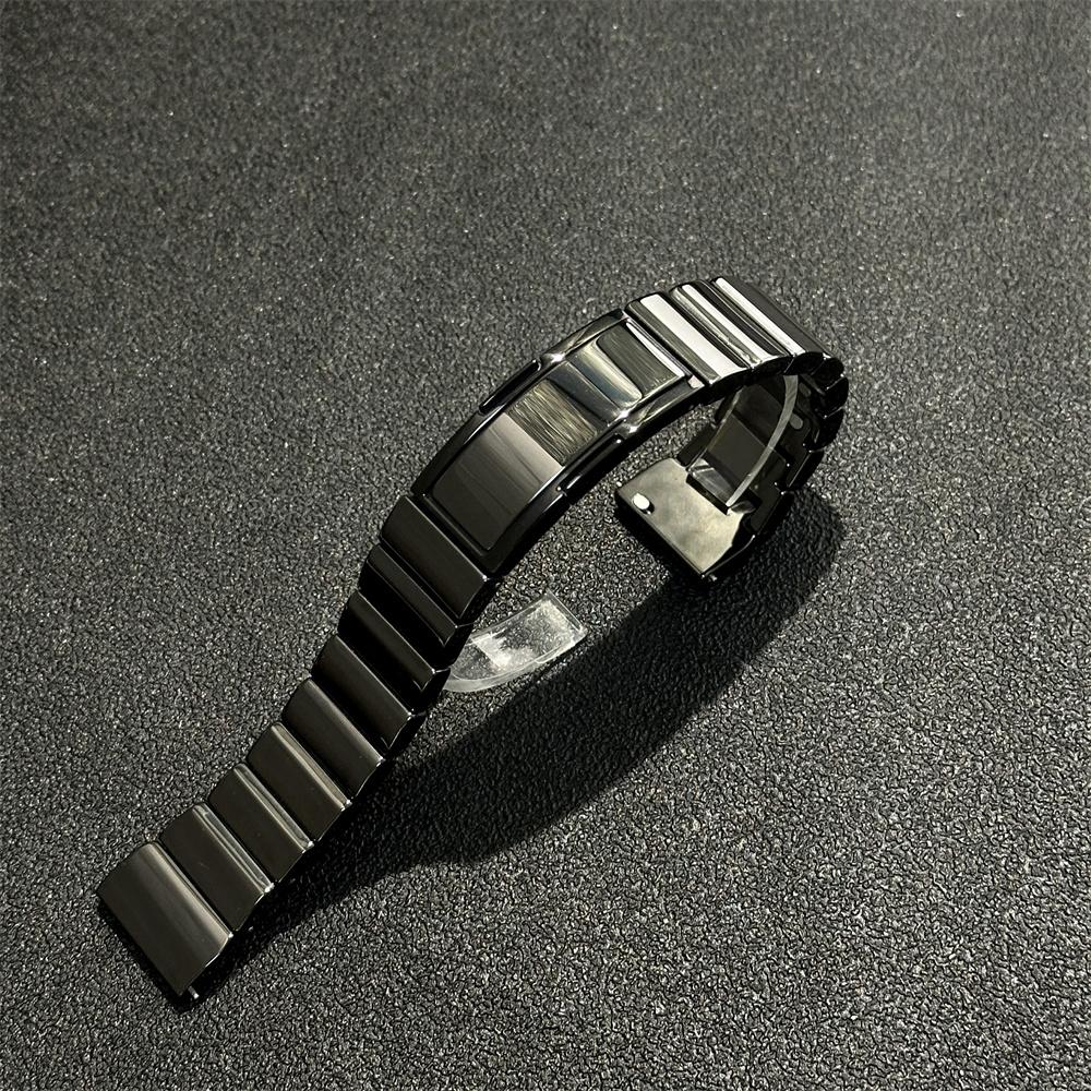 Luxury Ceramic Watch Strap 18mm 22mm Replacement Band For Xiaomi watch S4 41mm Huawei watch GT5 Pro 6Pro GT5 Smart Watch