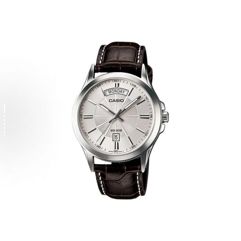 CASIO Customized watch modified series mirror dome instrument fashionable casual all-match trend watch MTP-1381L-7A(Watch5-GaiZhuang-JiaoJingQiongYi)