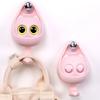 Creative Cute Cartoon Big Eyes Cat Self-adhesive Hooks for Clothes Hat Scarf Key Holders Rack Home Decoration Wall Shelf Hanger