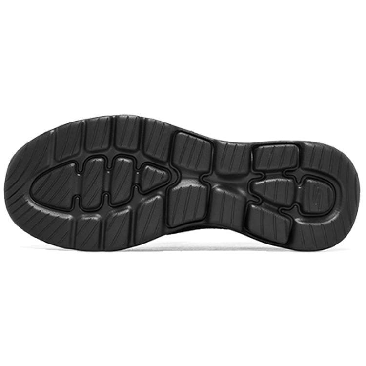 Skechers Go Walk 5 Fabric Cushioning Lightweight Cushioning Lightweight Low top Casual Shoes Men's All Black (Unisex) Casual Shoes