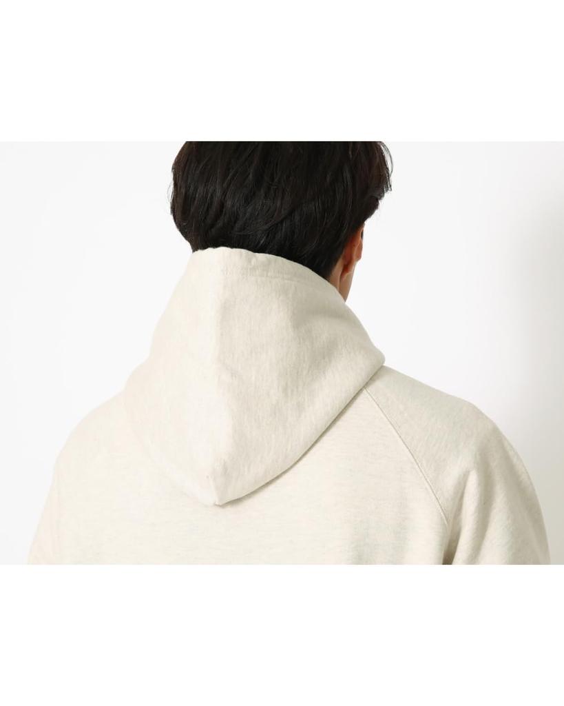 Толстовка с капюшоном из переработанного хлопка, толстовка с капюшоном, овсянка [Snow Peak]