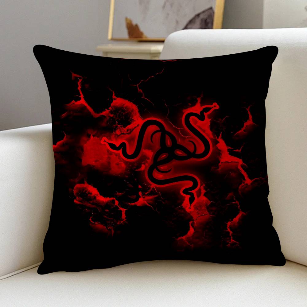 R-RazerS Logo Cushion Cover Inches Farmhouse Decor Home Throw Pillow Covers For Couch Decorations