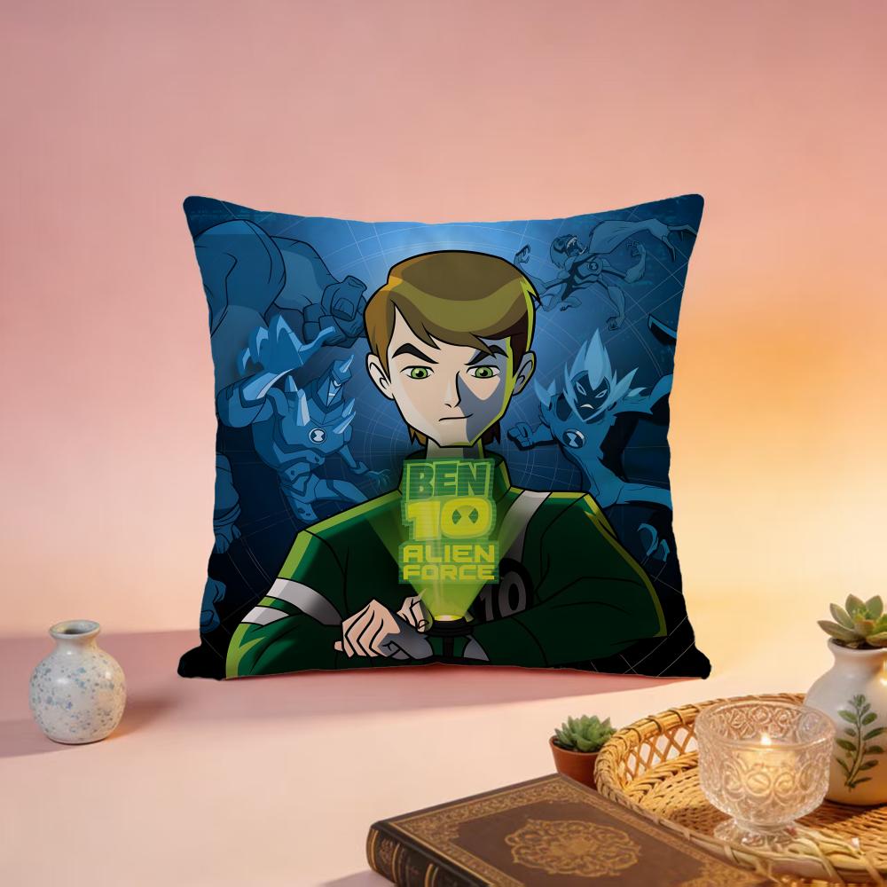 Hot BBen 10ed Cushion Cover Premium SkinFriendly Pillow Case MultiPurpose for Home Office Travel