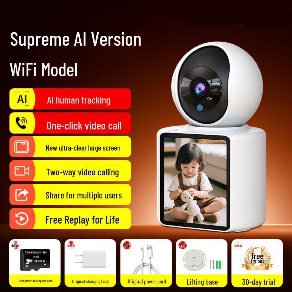 New 2026 360° Two-Way Surveillance Camera with Video Call
