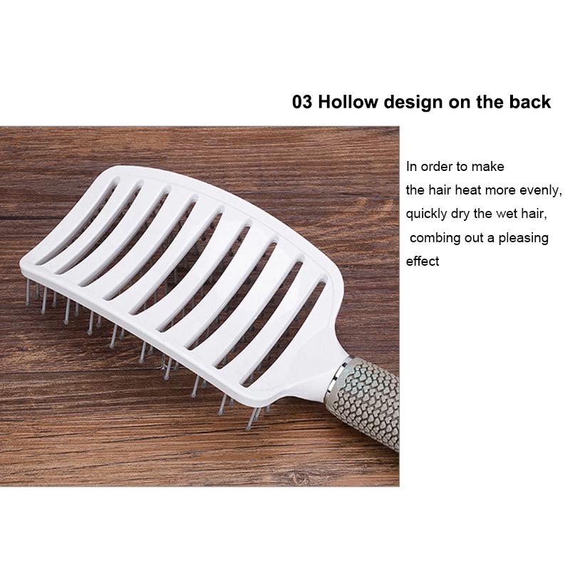 Массажная щетка для волос, расческа для кожи головы, расческа, профессиональная расческа для ребер, шампунь для волос, щетки для парикмахерских, расческа для вьющихся волос, расческа-ребра