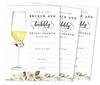 Inkdotpot 30A Floral Brunch & BubblyA Fill-In Style Bridal Shower Invitations Wedding Blank