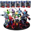ZD Toy Человек-паук ИГРОВОЙ ПРОЦЕСС ИГРЫ BASE AGGREGATION ЭЛЕКТРО ЗЕЛЕНЫЙ Гоблин Майлз Моралес Коллекция Фигурка-игрушка Сага Бесконечности