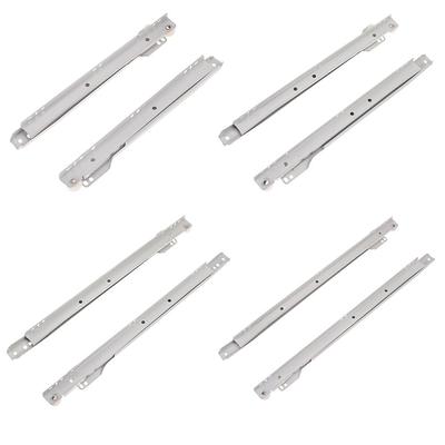 Одежда Два шкафных релинга Шкафы Роликовая подставка для клавиатуры Компьютерный стол Желоб Направляющие для ящиков