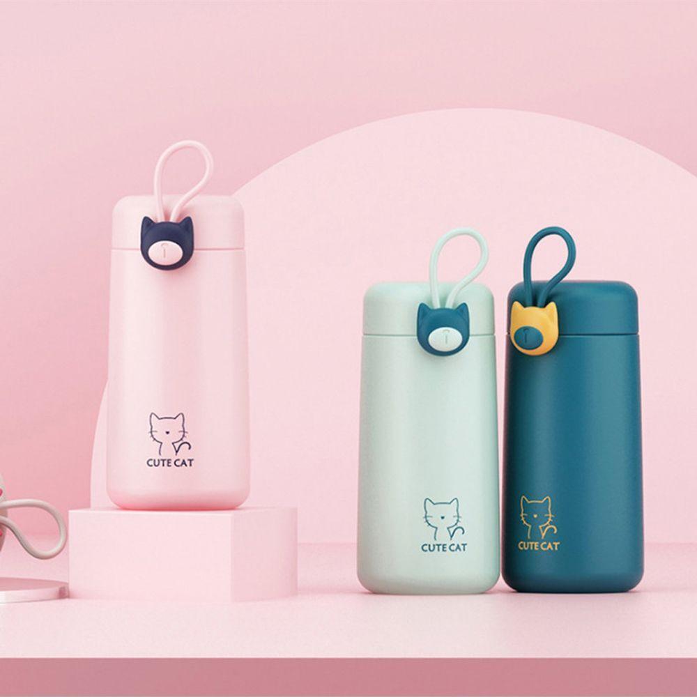 Cat Keep Warm Thermal Mug Pot Stainless Steel Vacuum Flask Travel Water Bottle Thermos Thermocup