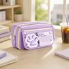 Cute Cat Paw Pencil Case 9-Layer Pen Pouch Cartoon Stationery Bag  School Supplies