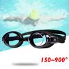 -1.5 To -9.0 Myopia Swimming Glasses Prescription Waterproof Anti-fog Swim Eyewear Silicone Diopter Diving Goggles Adults Teens