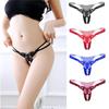 Transparent Women's Panties Female Lace Underwear Open Sexy Lingerie Erotic Panty Hot G-String Cute Bow