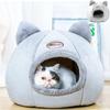 Cute Pet Cat Dog Nest Warm Soft Sleeping Bed Cave Washable Breathable Cat House