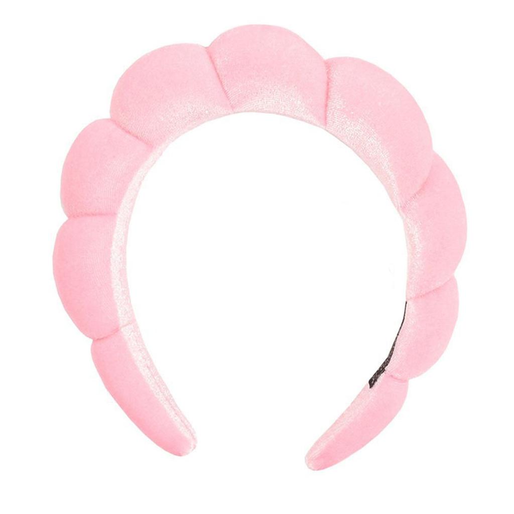 Бархатная повязка для волос с высоким верхом в виде губки и скрученных пончиков, высококачественная повязка для волос, аксессуары для волос, однотонная повязка для волос