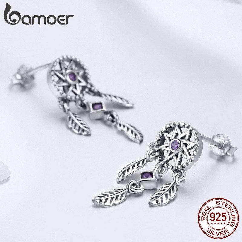 Женские серьги " Ловец снов"