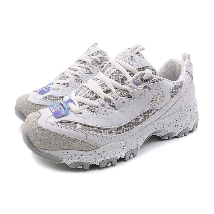 Skechers D'Lites 1.0 Gs Белый/Серый Женские 66666054-WSL