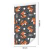 Comic fox wallpaper for living room and bedroom 50x1000