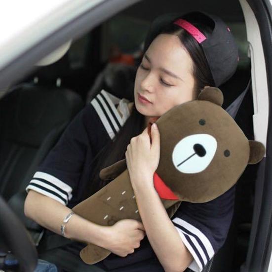 Practical Car Pillow Portable Animal Shape Shoulder Pads