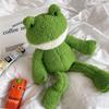 Sleeping Crib Elephant Panda Plush Rabbit Duck Long Legs Frog Doll  For Infants