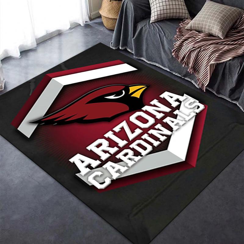 Ковер Arizona Cardinals для гостиной, спальни, дома, дивана, детской игровой, нескользящий коврик
