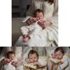 Реборн Baby Loulou, 19 дюймов, силиконовая кукла с реалистичными чертами, для коллекционеров и в подарок