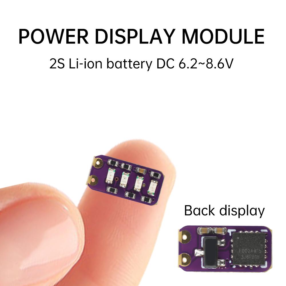 DC 3.7-4.2V/6.2~8.6V Electricity Indicator Power Display Module 1 /2 Series Li-ion Battery Electricity Display Mini LED Board