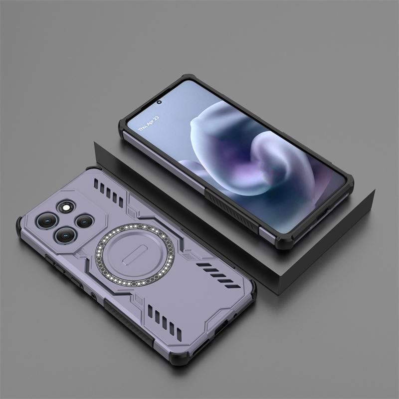 Для Motorola Moto G86 Power Чехол Для Moto G86 Power Противоударный Магнитная Адсорбция Беспроводная Зарядка Чехол Для Moto G86 Power Чехол