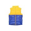 Originals Trefoil Down Regen Vest With Stand Collar And Colorblock Design Men Vests Gold Blue GE1327
