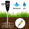Soil Moisture Meter Soil Moisture PH Meter Accurate Detection Soil Test Meter Self-Powered Hygrometer Sensor for Gardening Farming