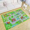 Children's Traffic Play Mat - Machine Washable Road & City Design