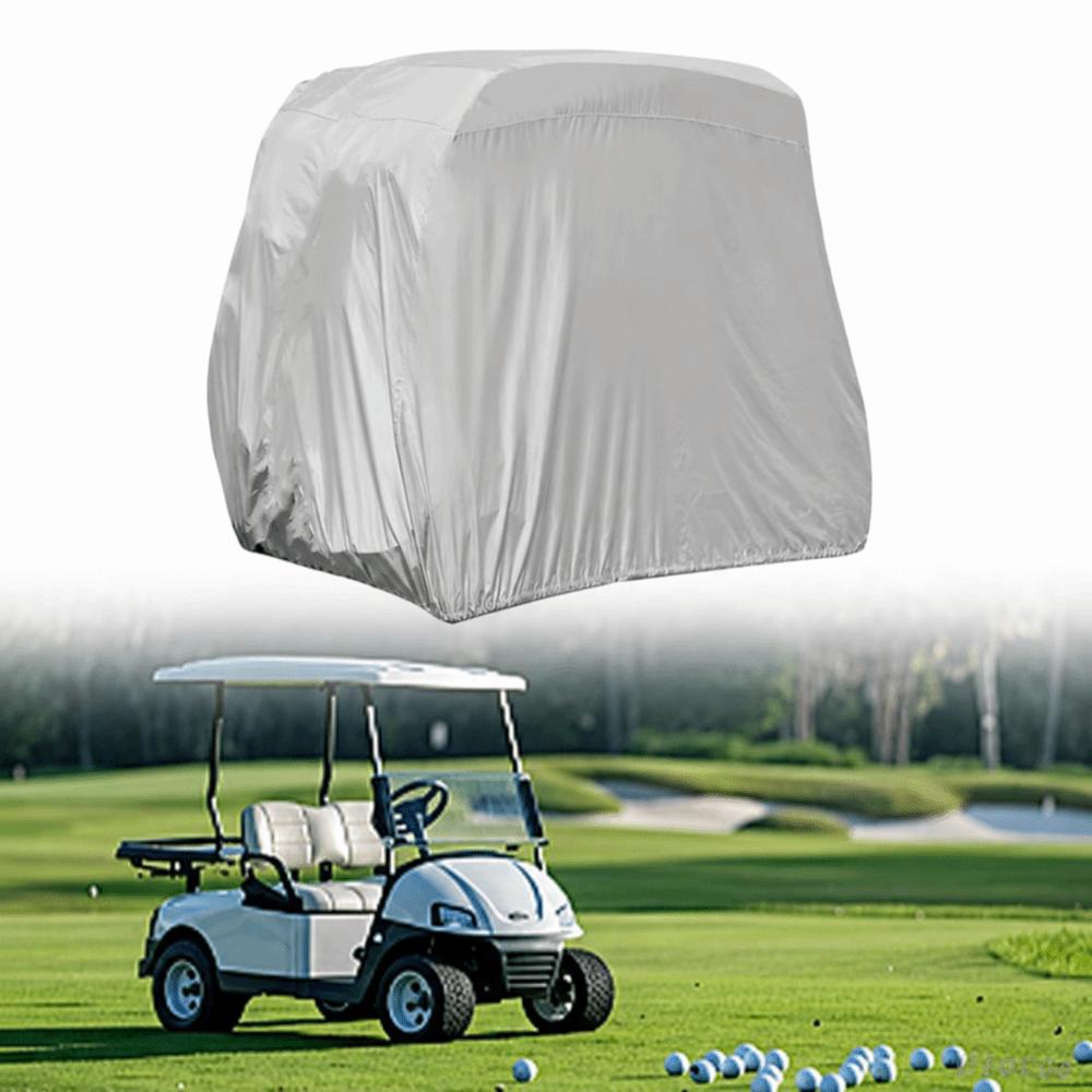 UV Resistant Golf Cart Cover 2/4 Passenger Heavy Duty Car Cover  All-Season Use