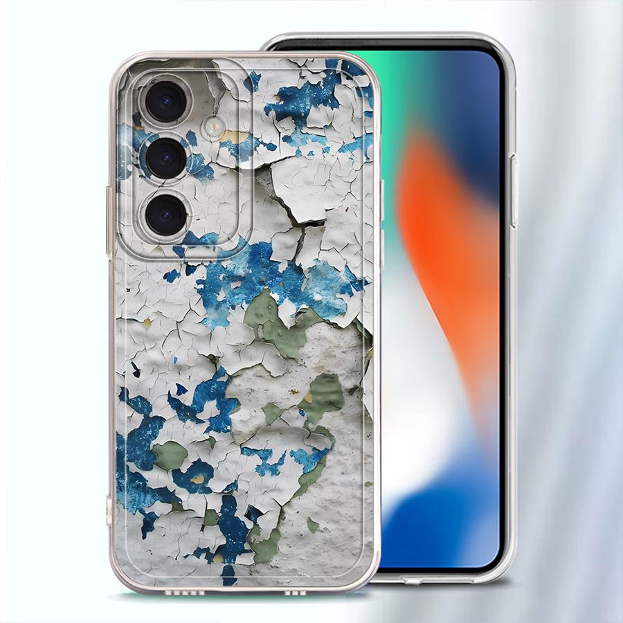 Чехол для телефона для Samsung Galaxy A55 A23 A25 A51 A36 A13 A54 A15 A52 A31 A33 A52 A56 A50 A34 A35 A26 A24 A14 A16 Арт Ржавчина