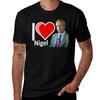 Fantastic I Love Nigel Farage Gifts Tshirt T Shirts For Unisex Cotton Soft Unisex T Shirt Designer Tshirt