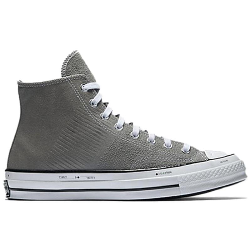 Converse Кеды Chuck 70s Повседневные Универсальные Высокие Канвасовые Унисекс Серые