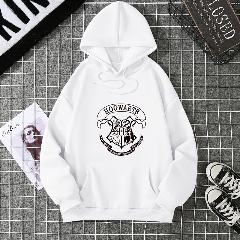2025 Fashion Hogwarts Printed 2d Hoodies Women Sweatshirt Autumn Winter Long Sleeves Y2k Casual Loose Tops Oversized Hoodies