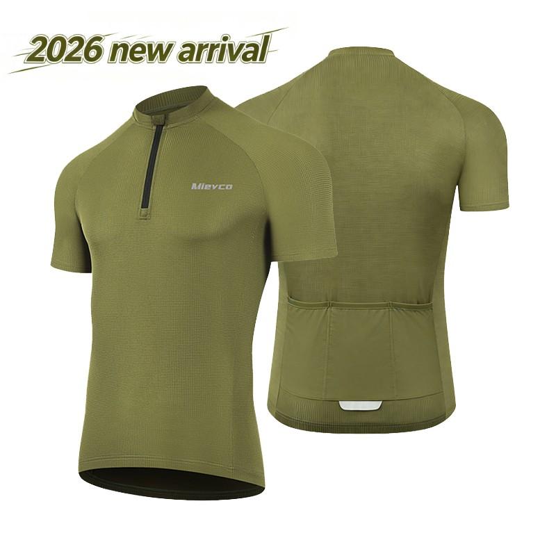 Mens Cycling Jersey Short Sleeve Quick Dry Breathable Mountain Road Bike Sportswear Top Quality Performance Apparel