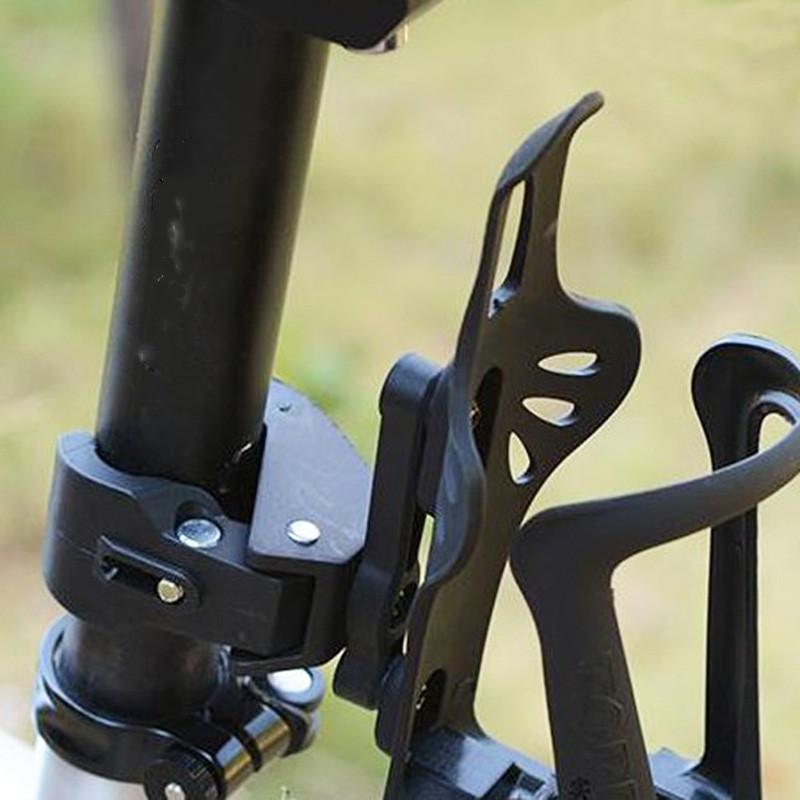 Bicycle Cycling Handlebar Mount Water Bottle Cage Holder Rack Clamp Universal For Bike