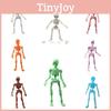 Creative Skeleton Man Model Mr. Bones Handicraft Ornament Doll With Playful Design