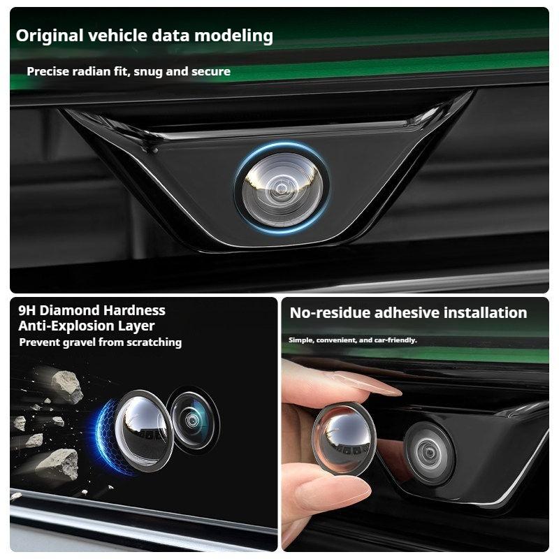 For Mercedes Benz Class A B C E V S  GLB GLE CLS GLA GLC GLS Car Camera Lens Protective Cover 360 View Scratch-resistant Cover