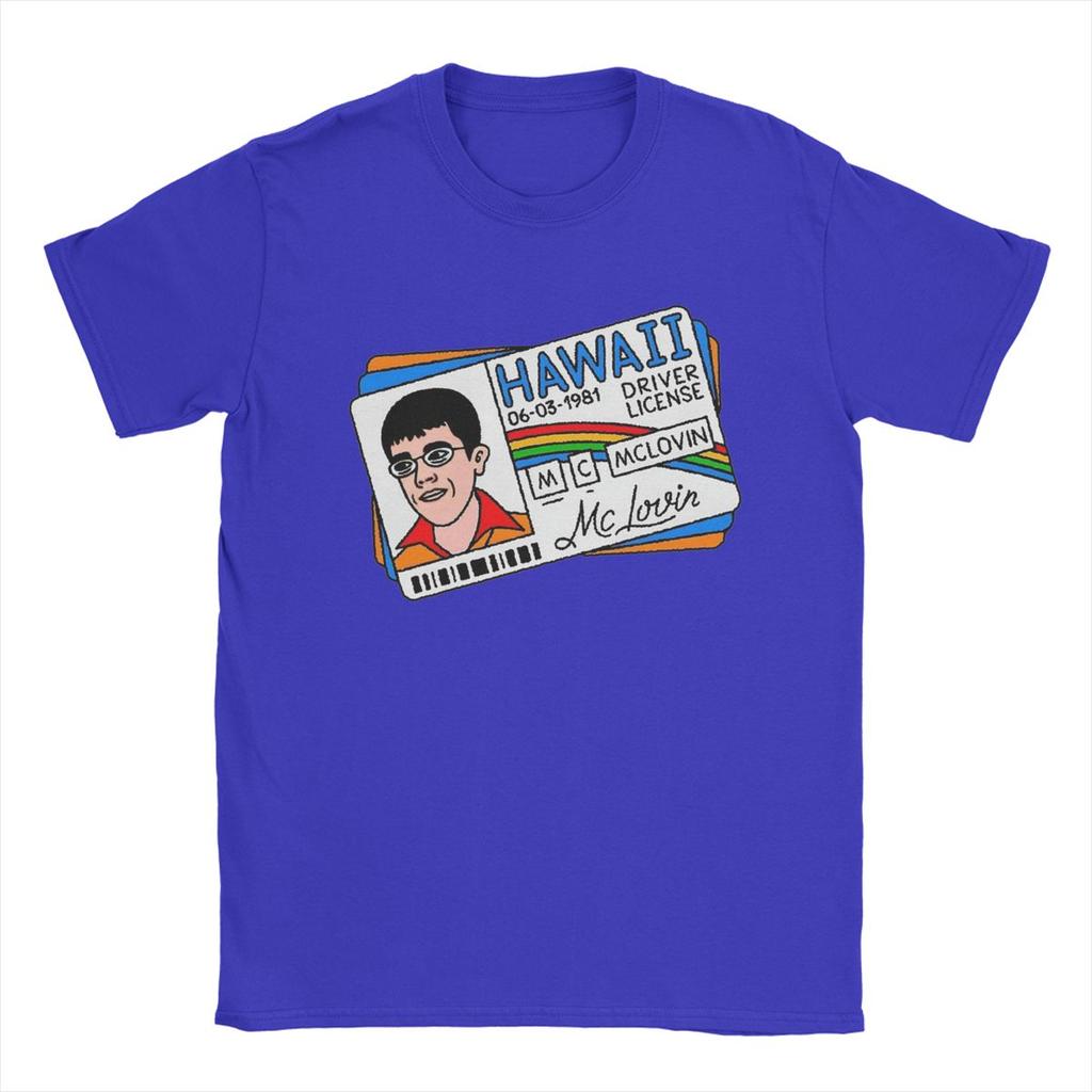 Мужская футболка Superbad Mclovin, повседневная футболка с коротким рукавом и круглым вырезом, хлопковые топы больших размеров