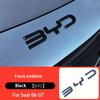 Для BYD Seal 06 DMI Seal 06 GT Seagull Dolphin Передняя эмблема Модификация Черный Воин Значок автомобиля Покрывающие стили Логотип