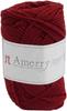 Hamanaka Amelie Medium 5 Set 2261 Yarn, Weight, Col. 6, Red, 40g, Approx. 110m, Balls,