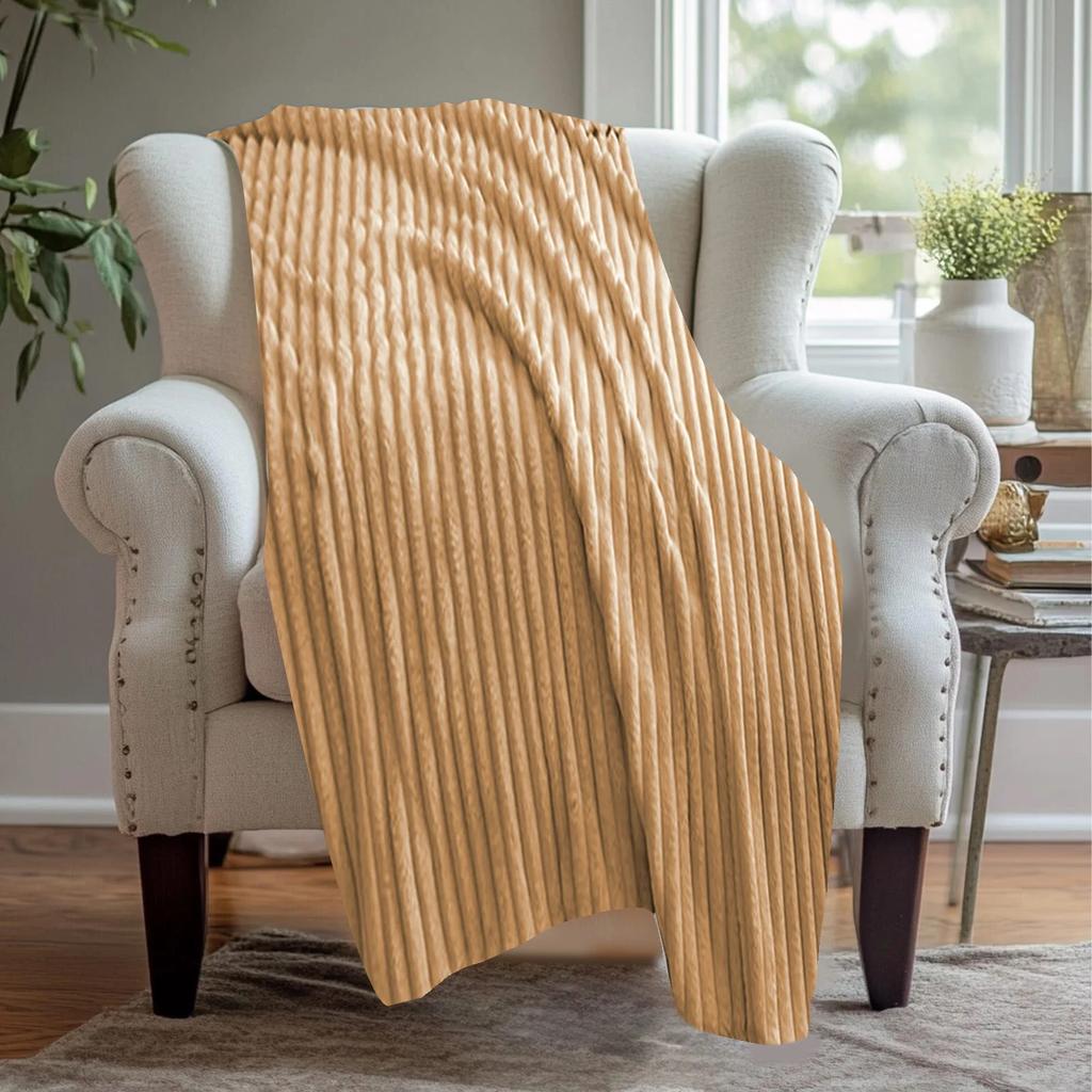 Удобный диванный плед из искусственного кроличьего меха, Легкий, удобный и мягкий кремовый большой плед для кровати, гостиной