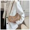 Трендовый нишевый дизайн винтажная сумка подмышку женская новая мода корейский стиль минималистичная шикарная сумка на плечо