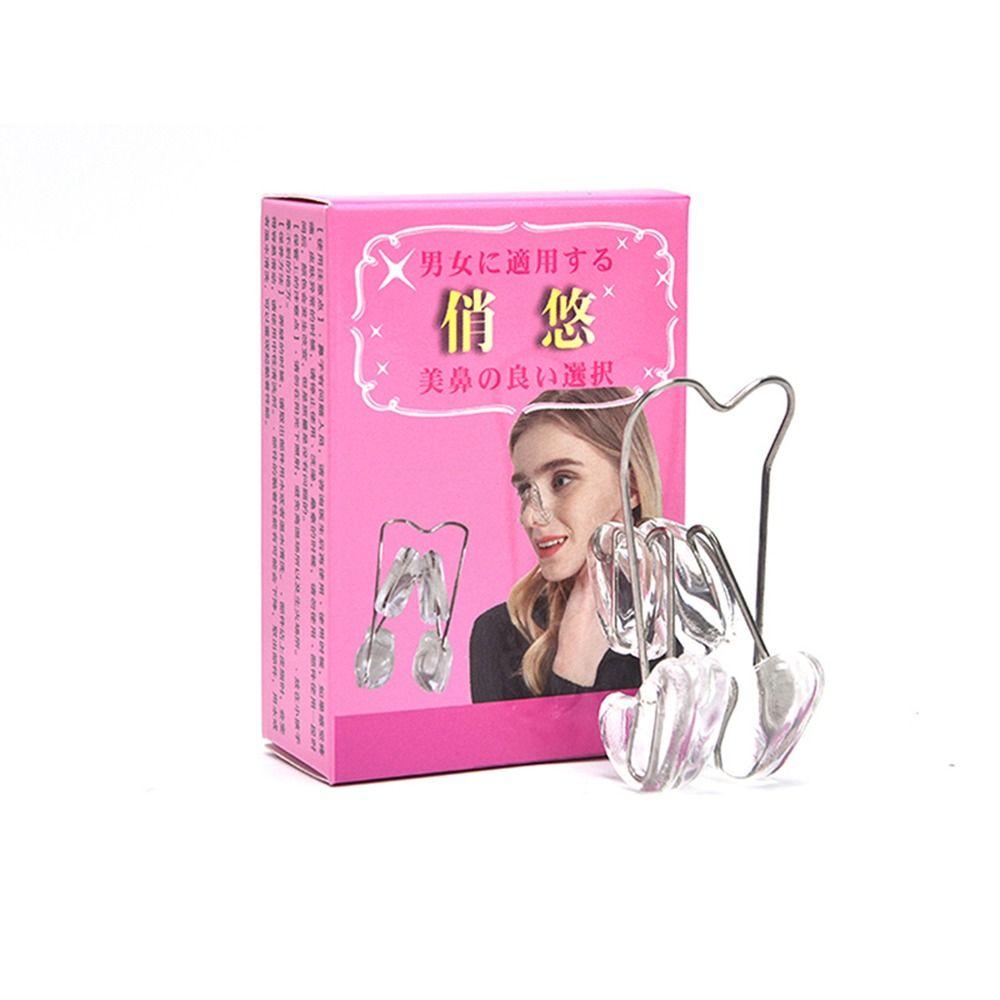 Slimming Massager Reshape Nose Up Shaper Nose Straightener Silicone Nose Lifter Nose Shaper Clip