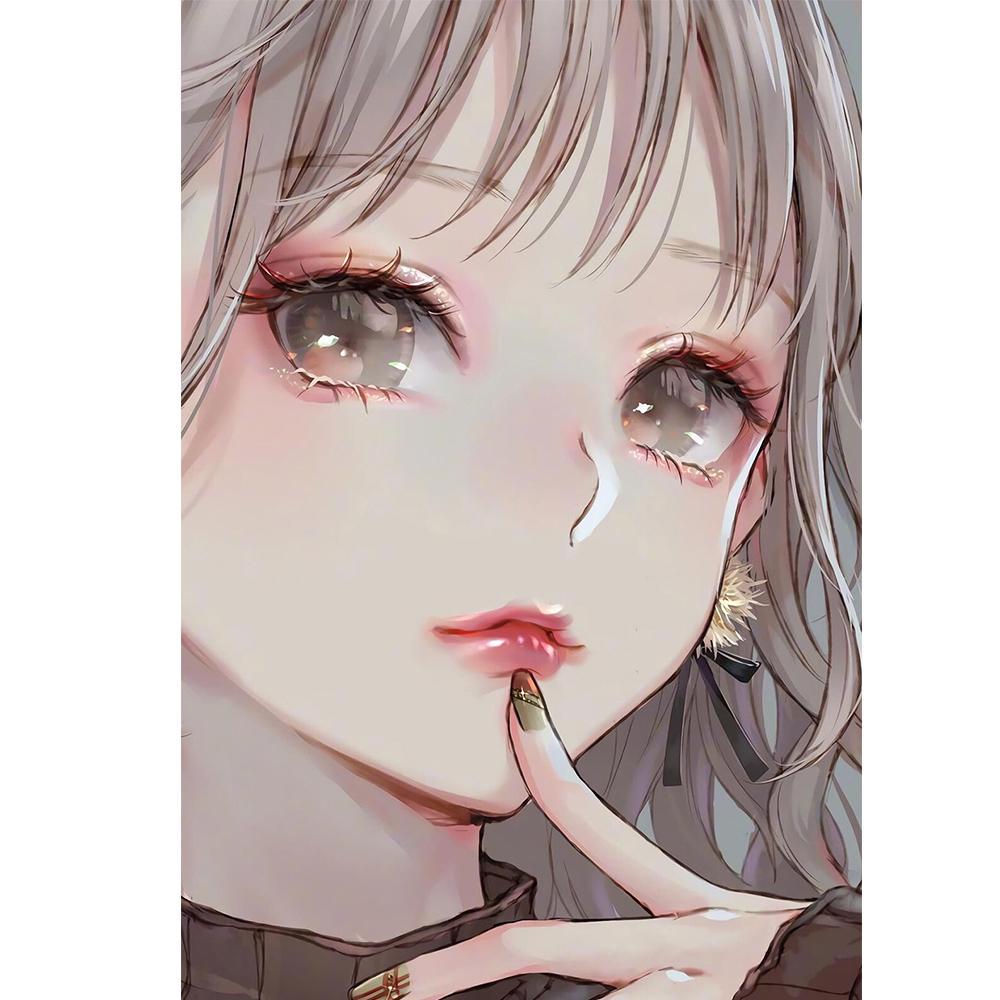 5d Алмазная картина Полный дрель Девушка Декор для дома Цветочная мозаика Изображение Стразы Подарок ручной работы