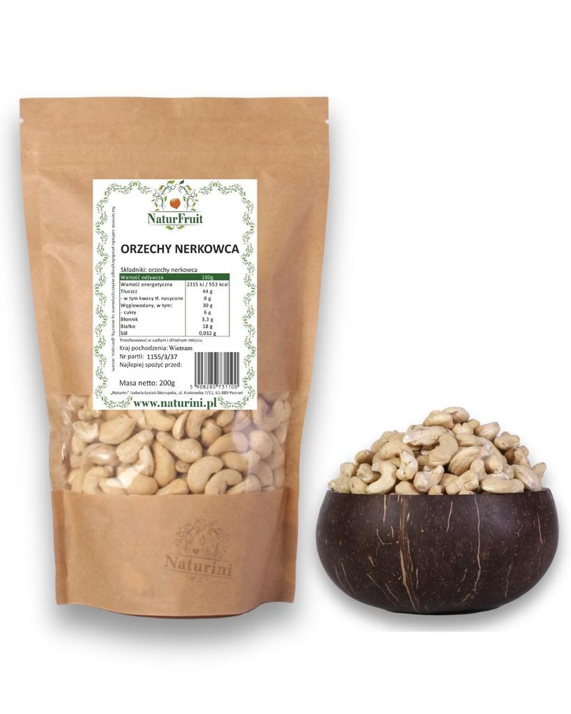 Premium Cashew Nuts 500G Naturini