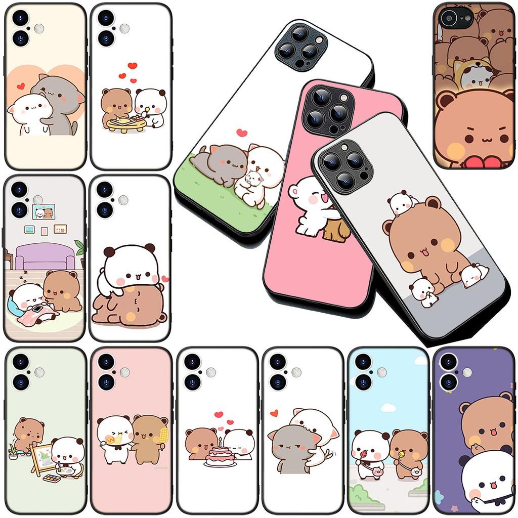 Чехол для телефона Bubus Panda Bear Dudus для Motorola Moto G86 G57 E14 E15 G14 G34 G67 G84 G24 A54 G15 Power E22